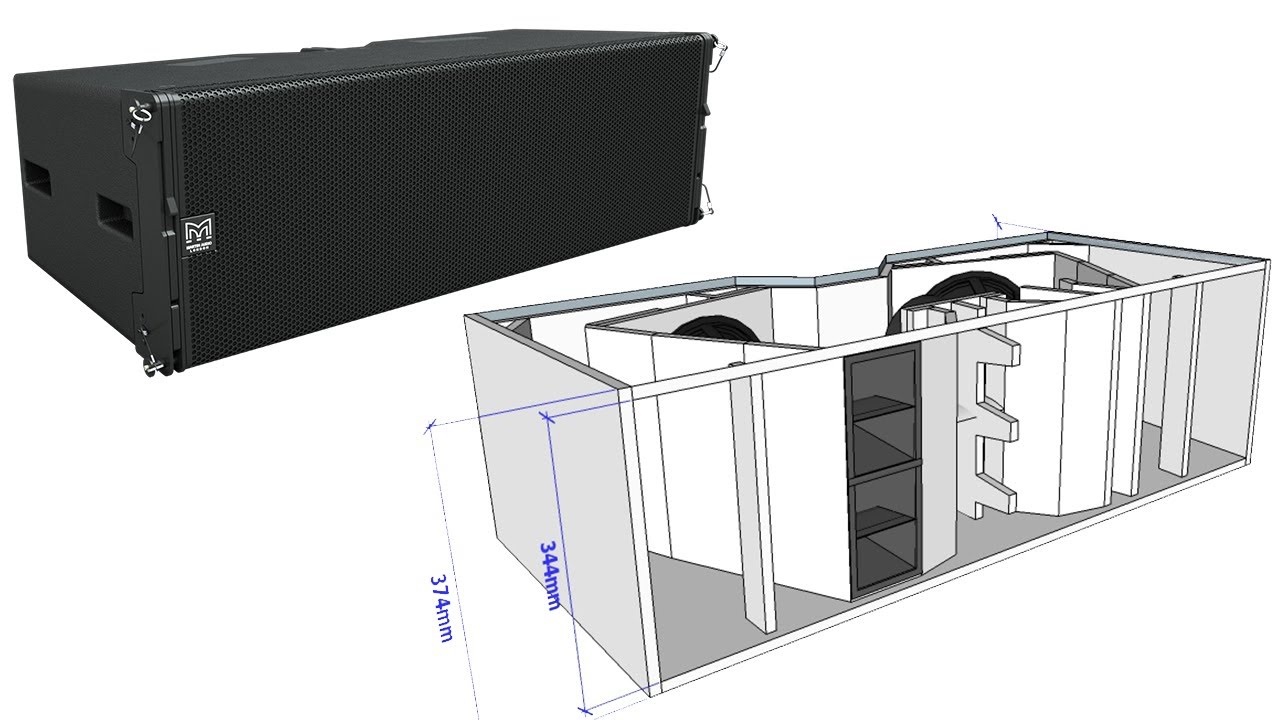 [Plan] WPL 3Way Line Array 2x12" 2x6.5" 2x1"