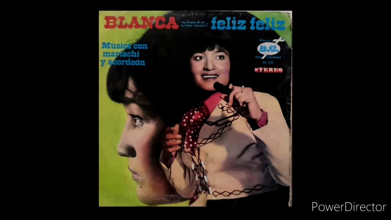 Blanca Carrasco disco Feliz Feliz