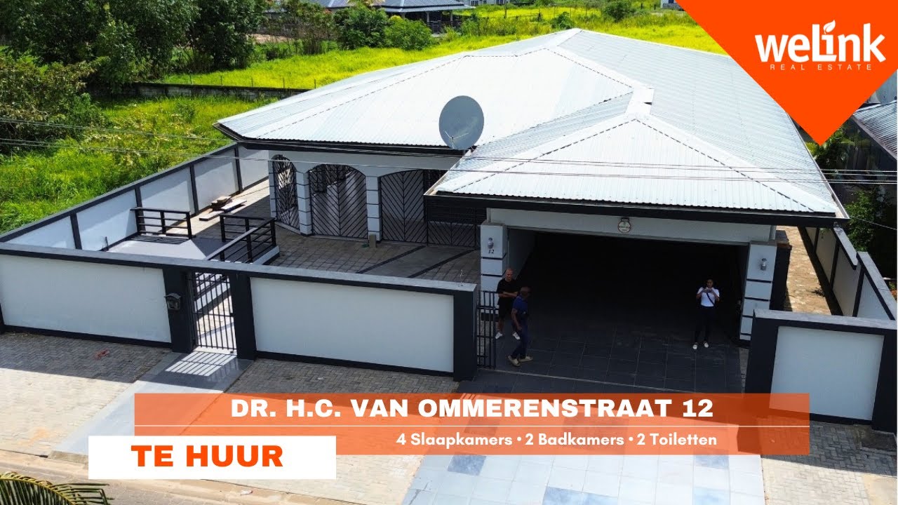 TE HUUR | Dr. H.C. VAN OMMERENSTRAAT 12, Tammenga | WeLink Real Estate | Suriname