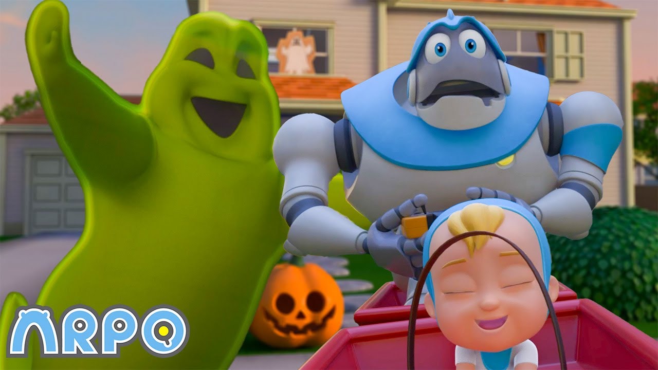 Ürkütücü Hayalet Treni! 😨👻 | ARPO | Çocuk Çizgi Filmleri | Moonbug Kids Türkçe