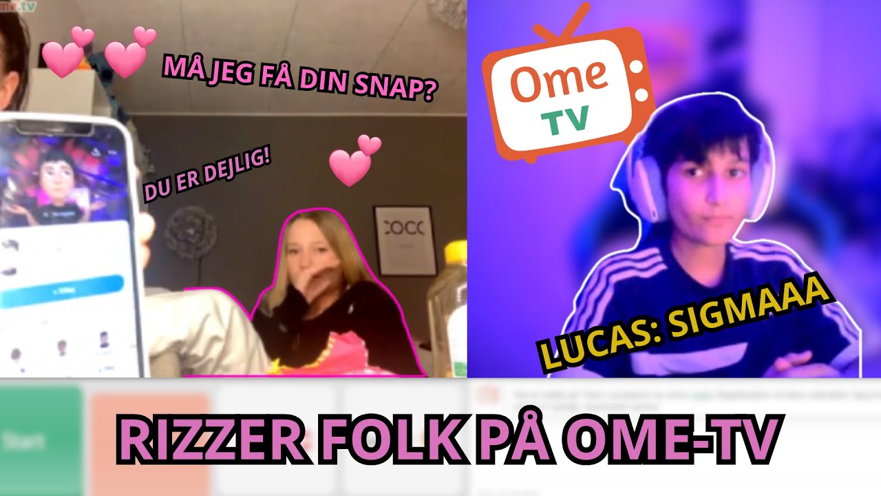 Rizzer Folk på OmeTV (Får 10 Snap's)