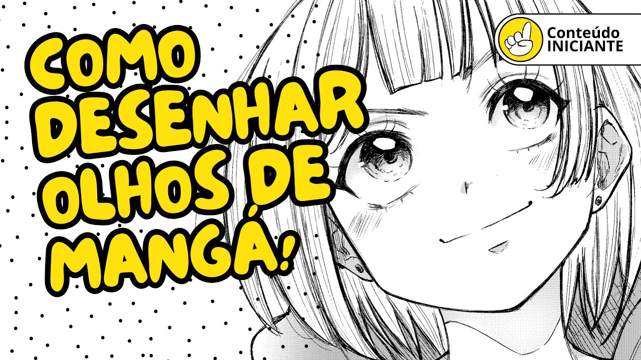 Como Desenhar Olhos de Mangá!