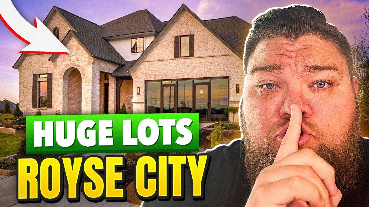 Royse City New Homes with the Largest Lots in DFW Metroplex | GFO Home Ridgepark Tour
