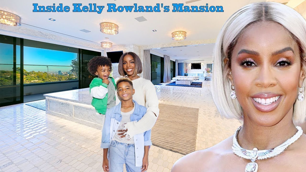 Kelly Rowland | House Tour | Her Sherman Oaks Dream Home, Huge Car Collection & Her Family