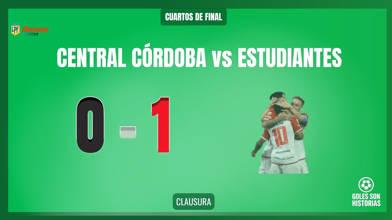 CENTRAL CÓRDOBA 0 - 1 ESTUDIANTES | El resumen del partido | 