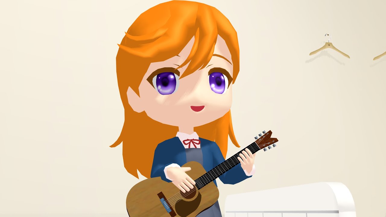 Shibuya Kanon Sings Caf&egrave; au Lait (Love Live! MMD Animation)