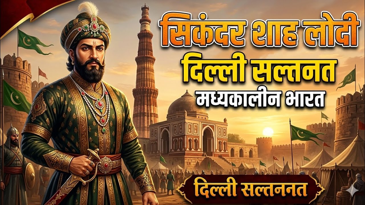 सिकंदर शाह लोदी का अंत#दिल्लीसल्तनत#मध्यकालीनभारतकाइतिहास#महामैराथन#medievalhistory#delhisaltanat