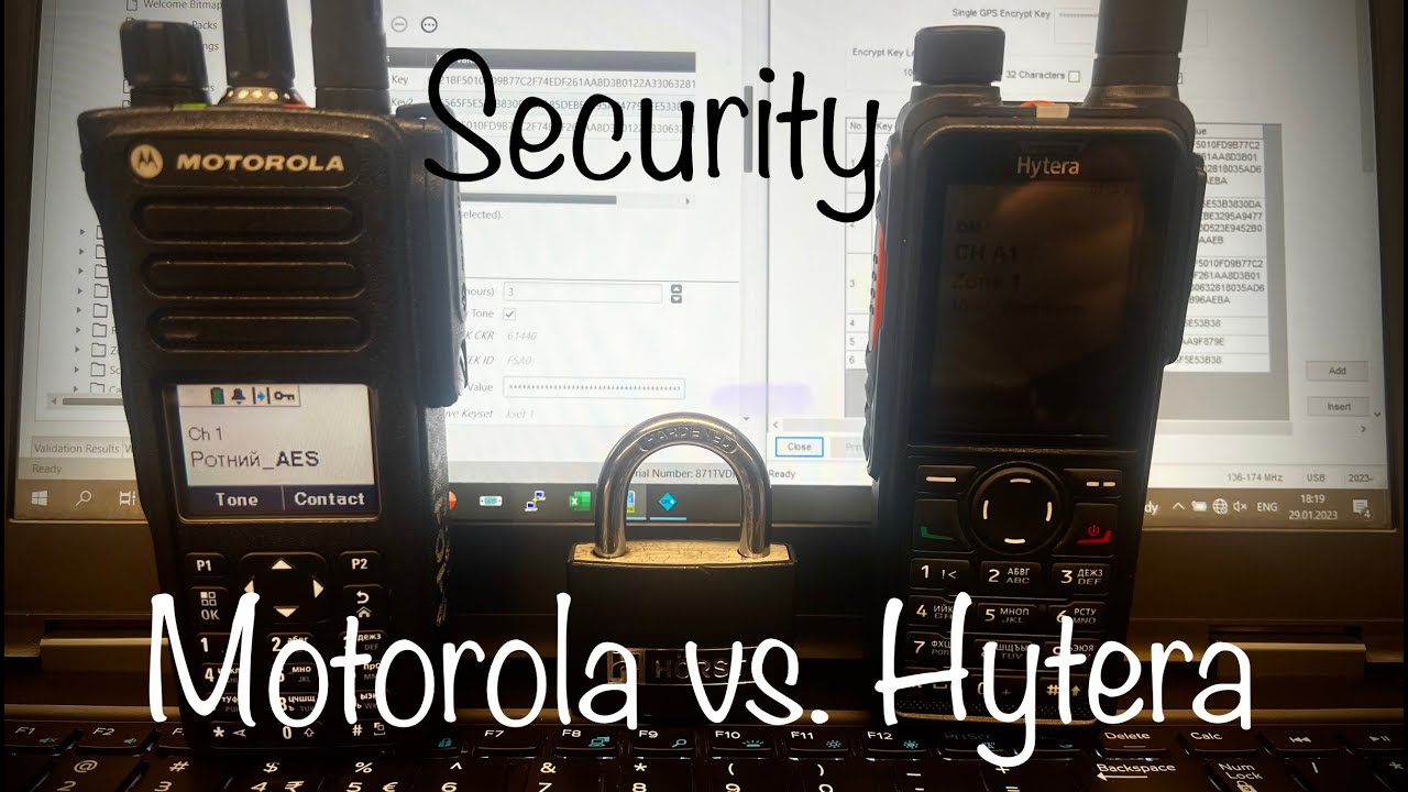 Сумістність систем безпеки радіостанцій MOTOTRBO та  Hytera