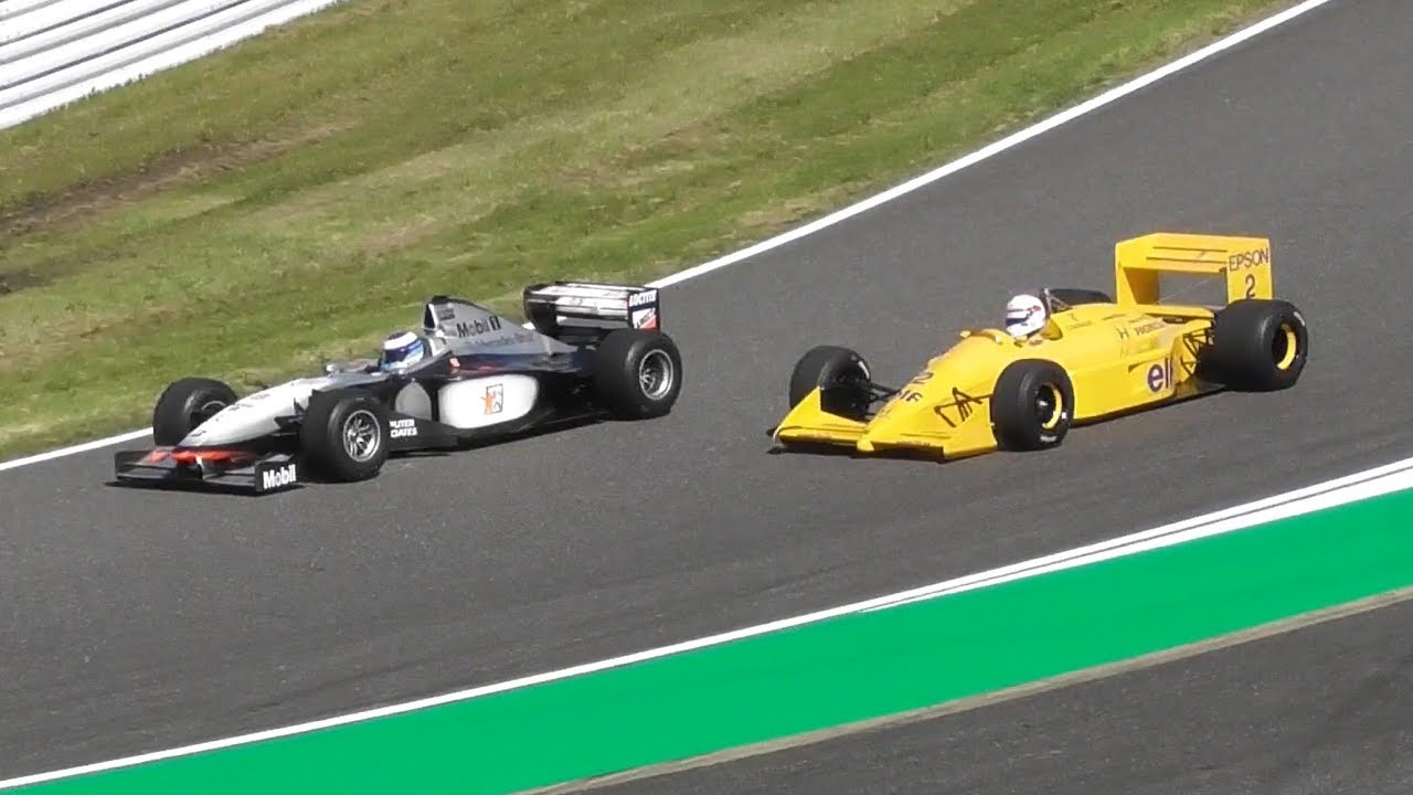 2018F1日本GP　レジェンドF1 デモンストレーションラン　鈴鹿サーキット