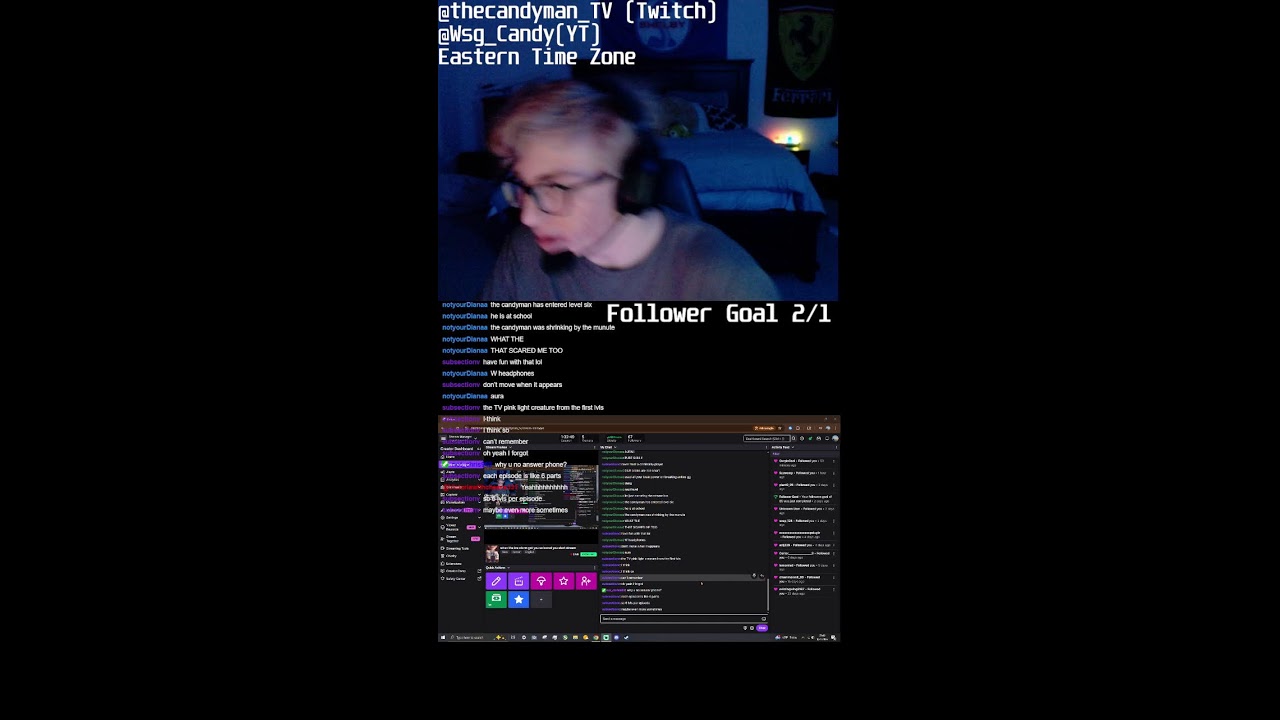 when the ice storm got you so bored you start stream