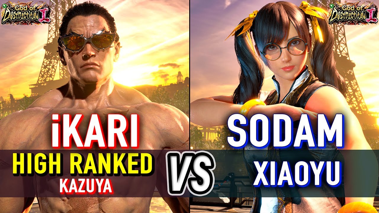 T8 🔥 IKARI (Kazuya) vs SODAM (Xiaoyu) 🔥 Tekken 8 High Level Gameplay