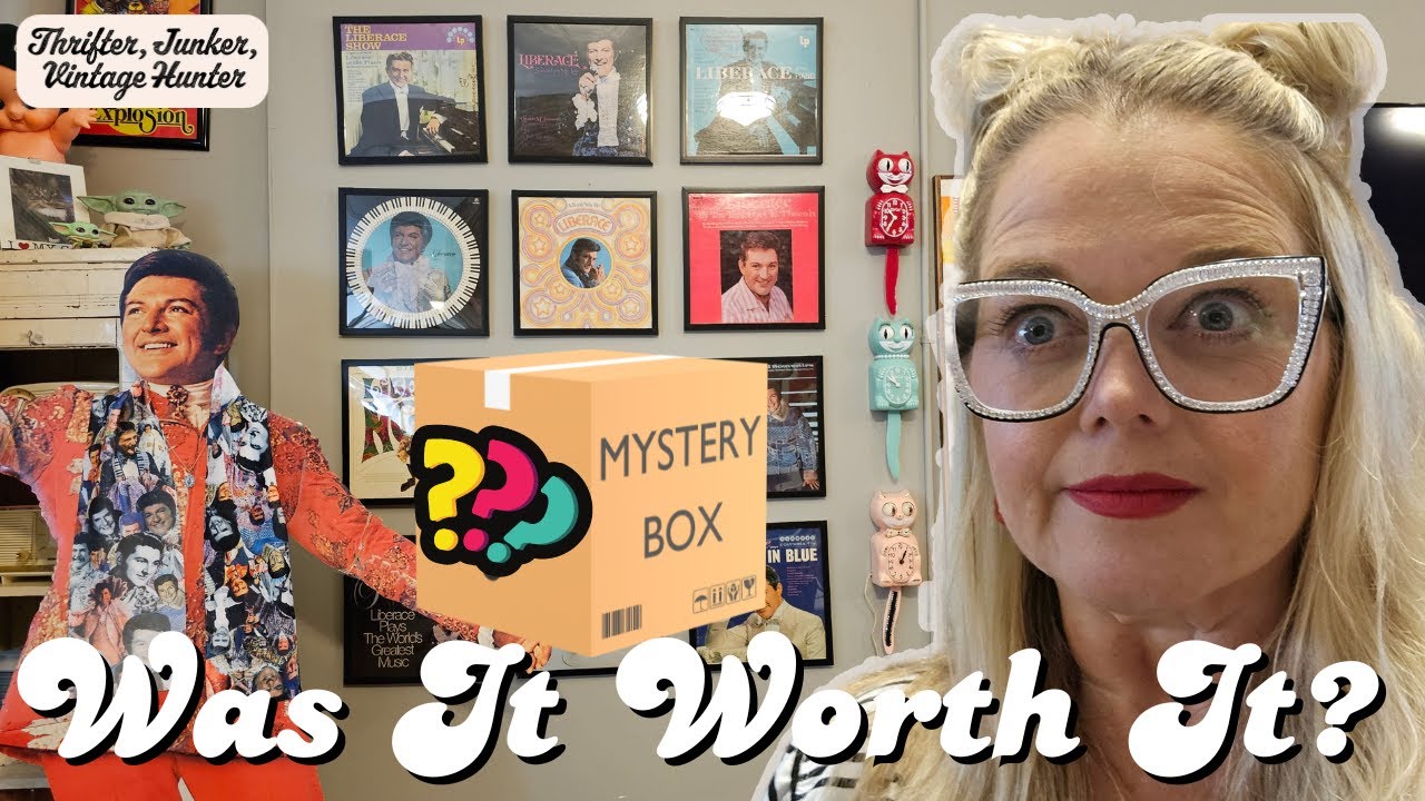 Unboxing $100 Vintage Mystery Box: Hidden Gems or Huge Fail?