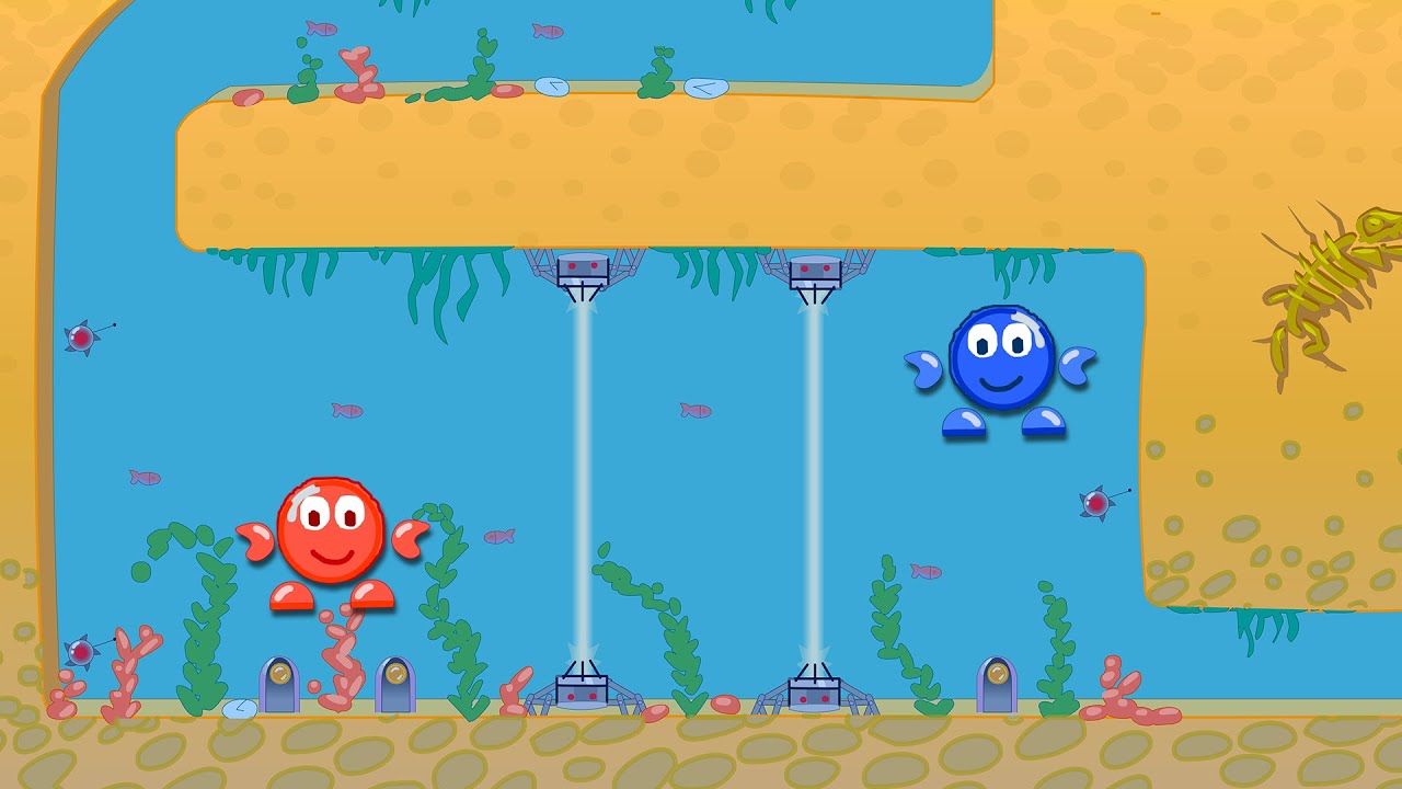 Red and Blue Balls 2 - All Levels Walkthrough Video