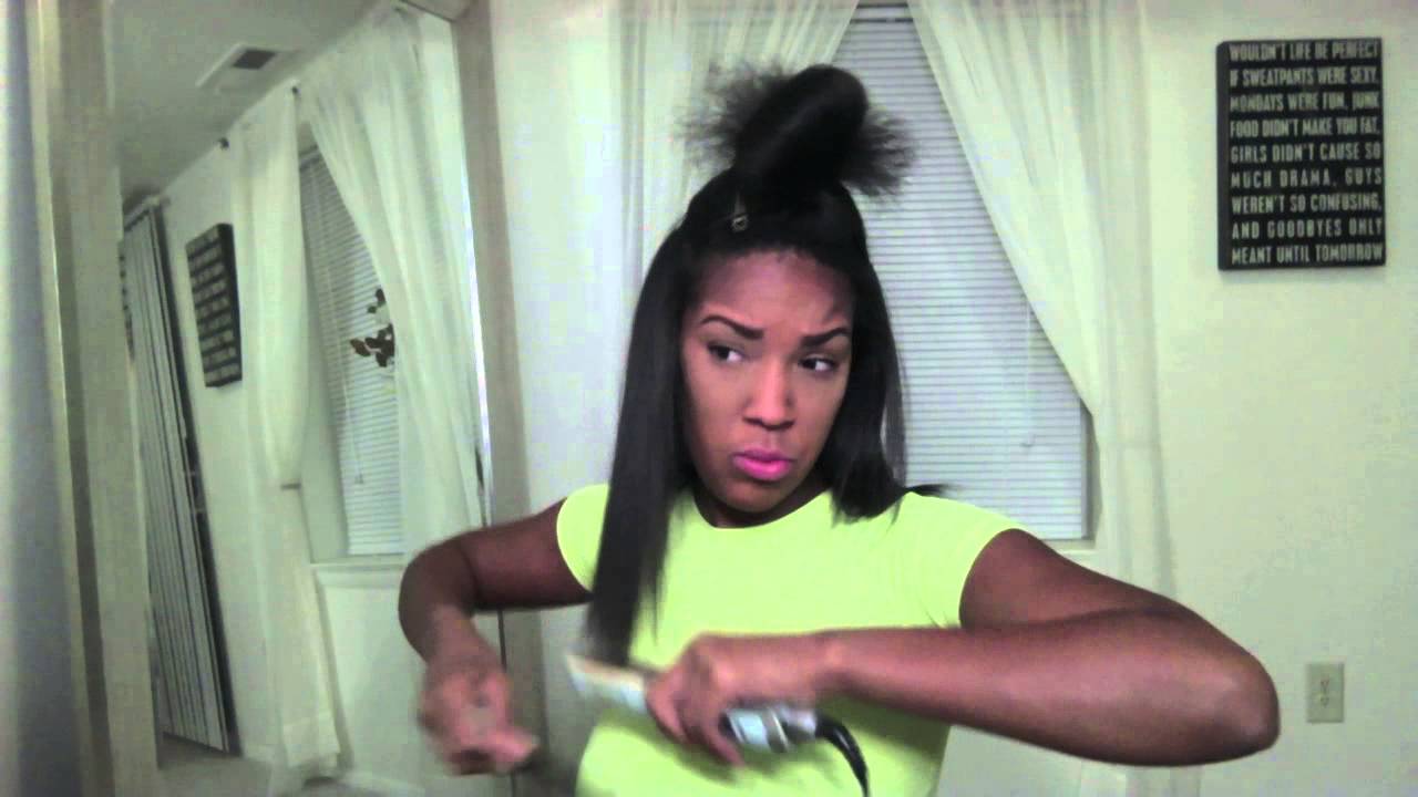 Straightening Routine: Big Hair Bettyy