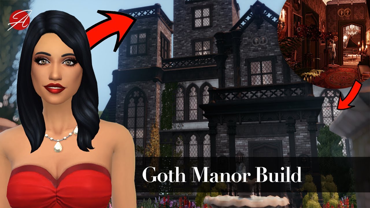 The GOTHS are MOVING to the house they DESERVE! | The Sims 4 GOTH Speed Build