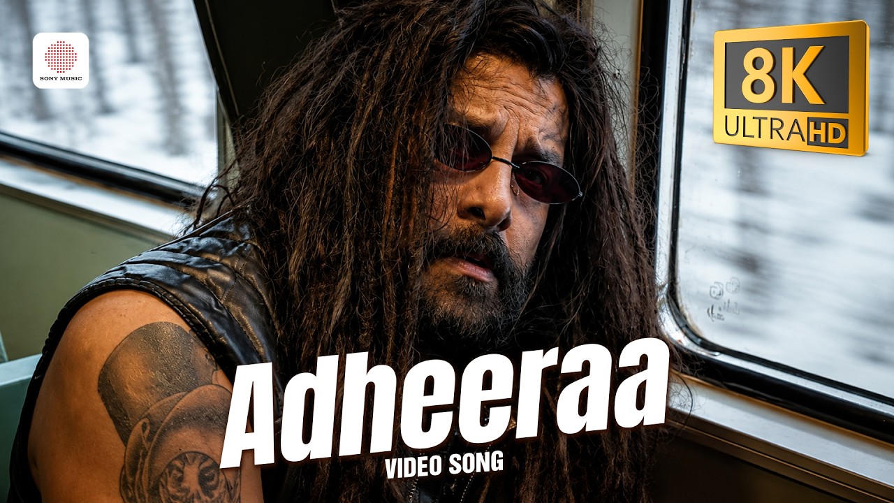 Cobra - Adheeraa 8K/4K Video Song | Chiyaan Vikram | A R Rahman | Srinidhi Shetty | Pa Vijay