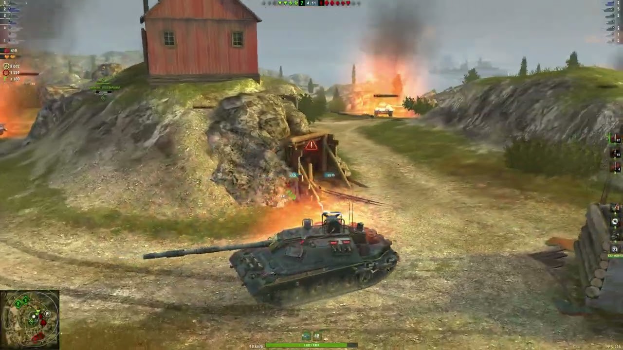 Carro 45t - 17,7k Dmg 8 Kills - Resurrection - World of Tanks Blitz