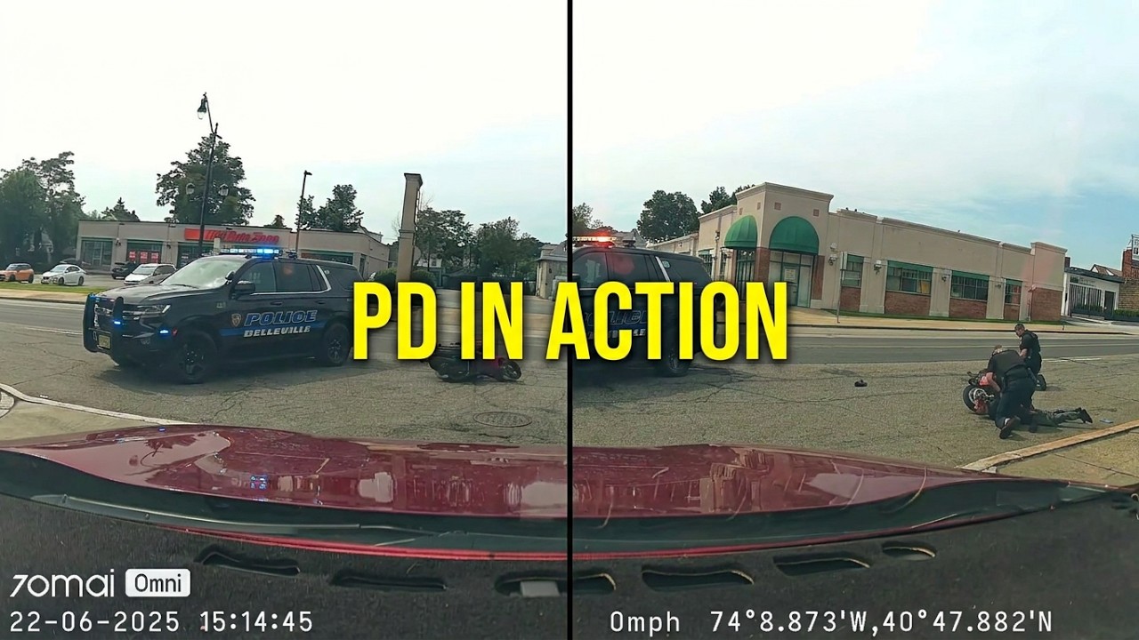CRAZY ARREST BELLEVILLE PD IN ACTION  raw footage  Belleville Nj