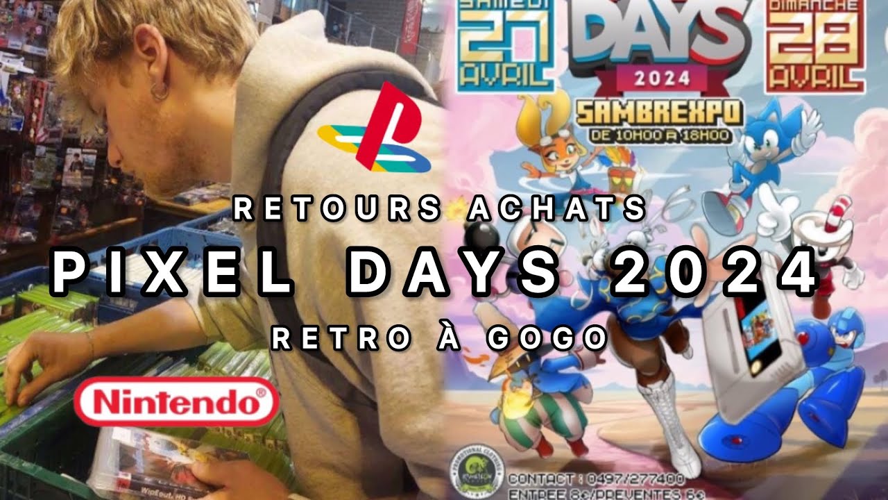 RETOURS ACHATS PIXEL DAYS 2024!!