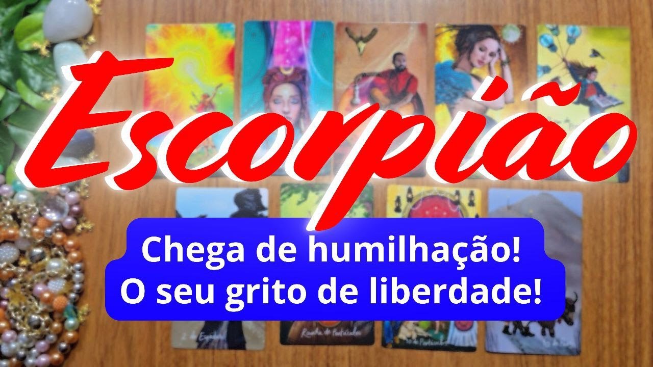 ESCORPIÃO 💜 💛 RECONHEÇA O SEU PODER! UM PEDIDO FOI ACEITO!