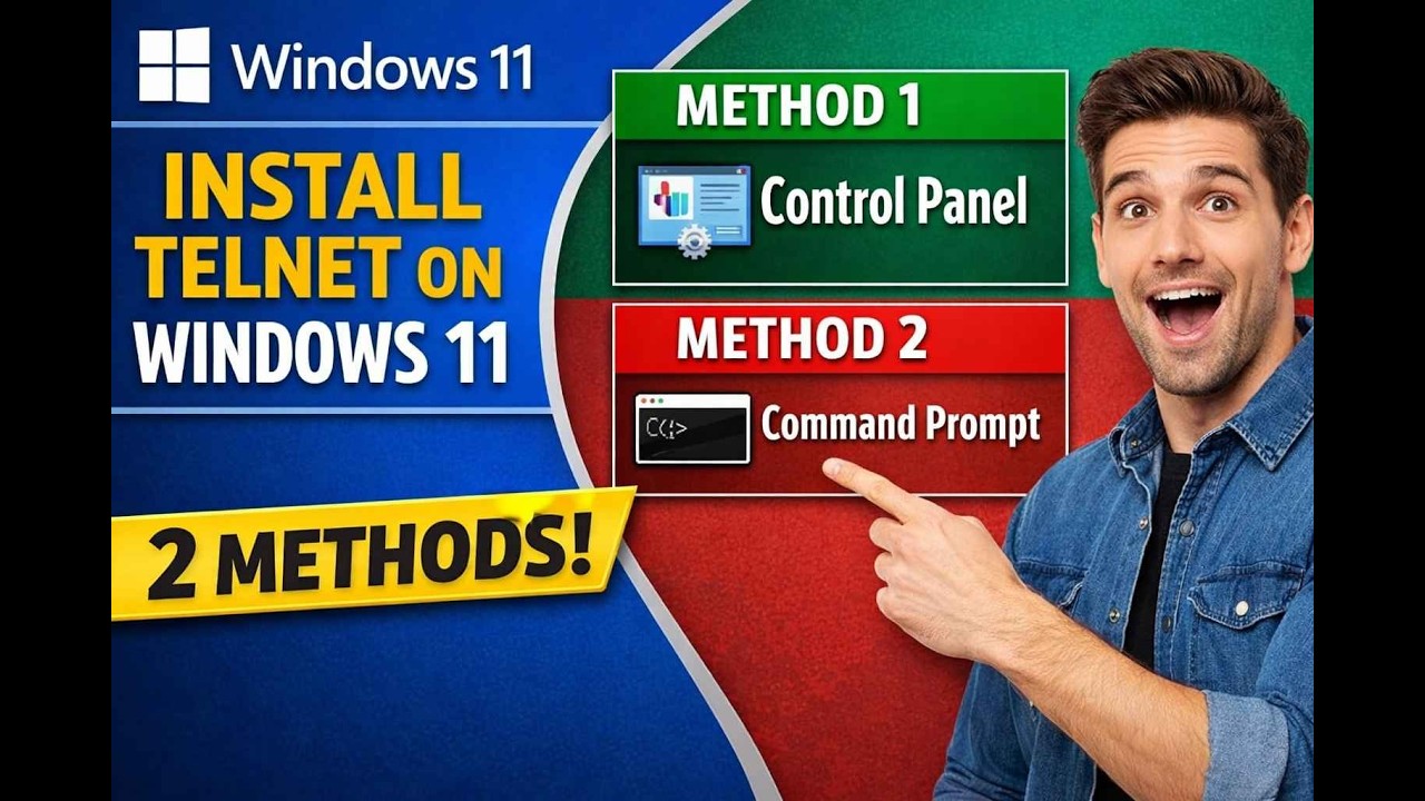 How to Install Telnet on Windows 11 (2 Methods) | GearUpWindows Tutorial