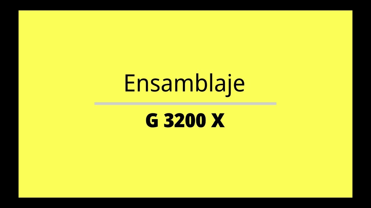 G 3200 X Unboxing