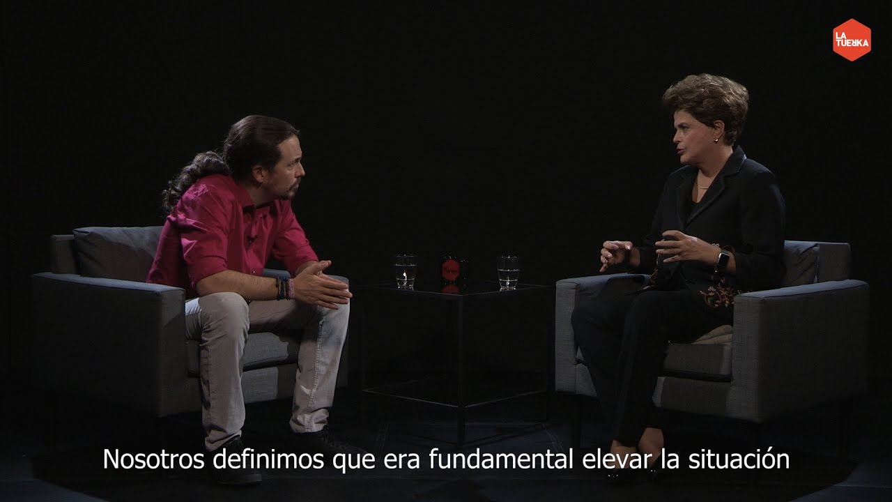 Otra Vuelta de Tuerka - Pablo Iglesias con Dilma Rousseff (programa completo)