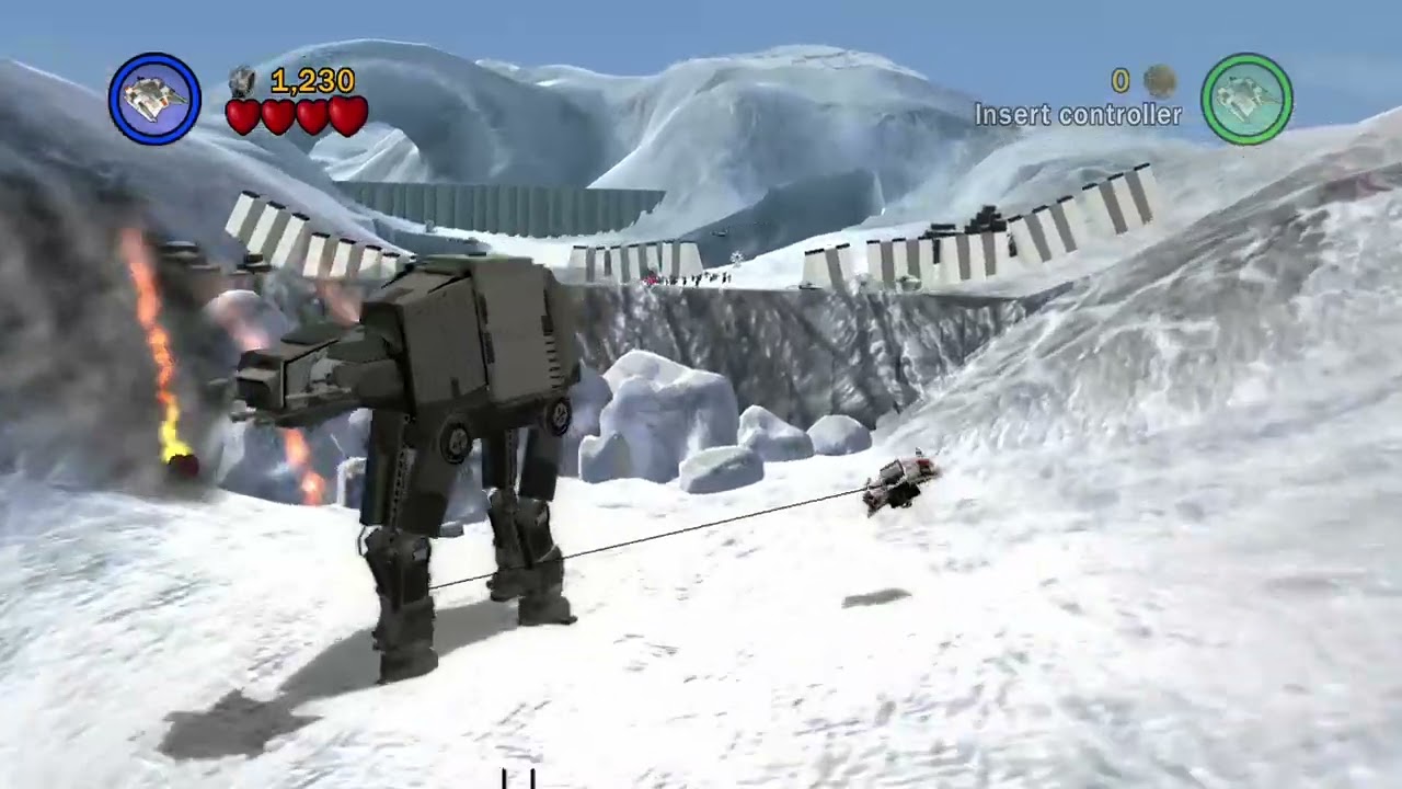 By fan request. Lego Star wars TCS (The empire strikes back) Level 1 Part 1 