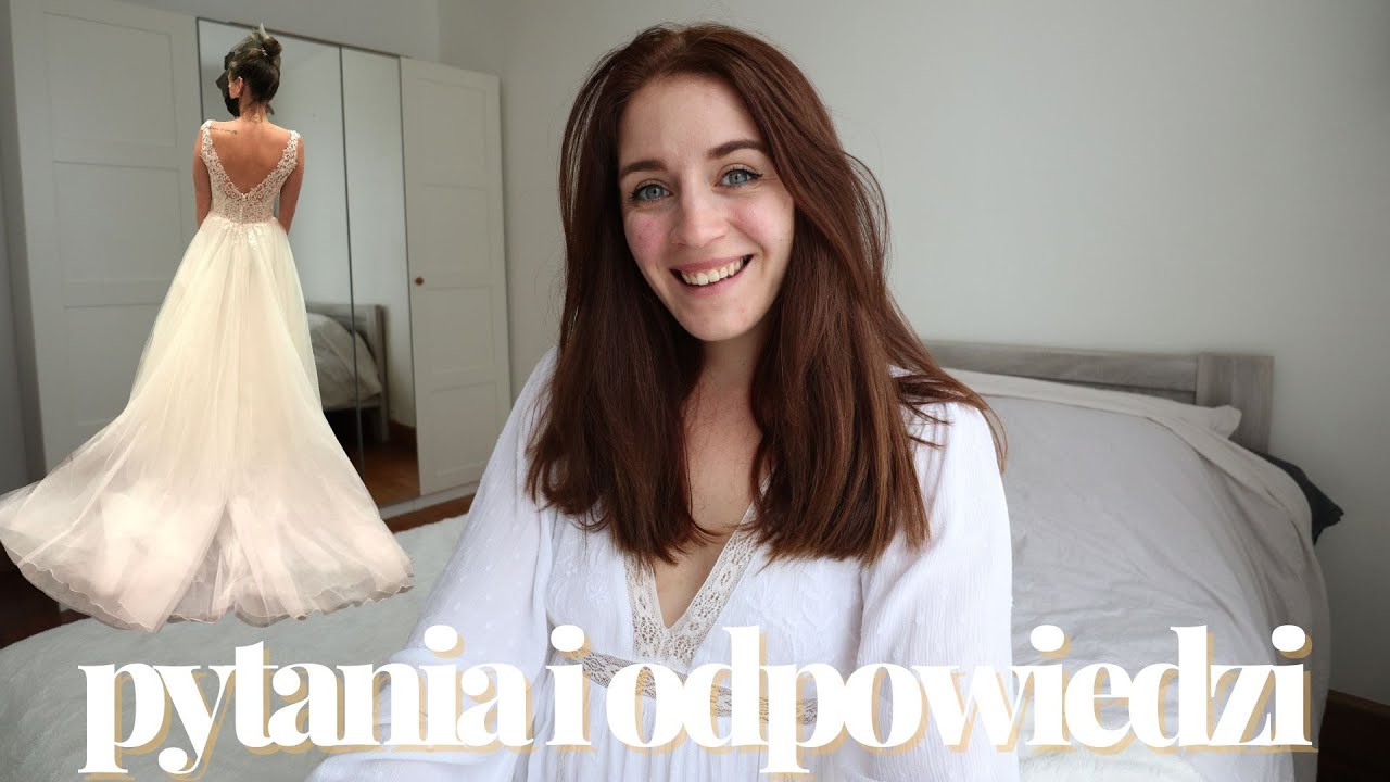 PRZER&Oacute;BKA MOJEJ SUKNI ŚLUBNEJ, TORTY WESELNE, ULUBIONY MOMENT? & wiele innych 👰🏼&zwj;♀️