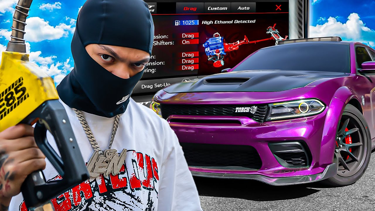 I PUT THE MOST ILLEGAL RACING GAS IN MY DEMON 170 CHARGER&hellip;