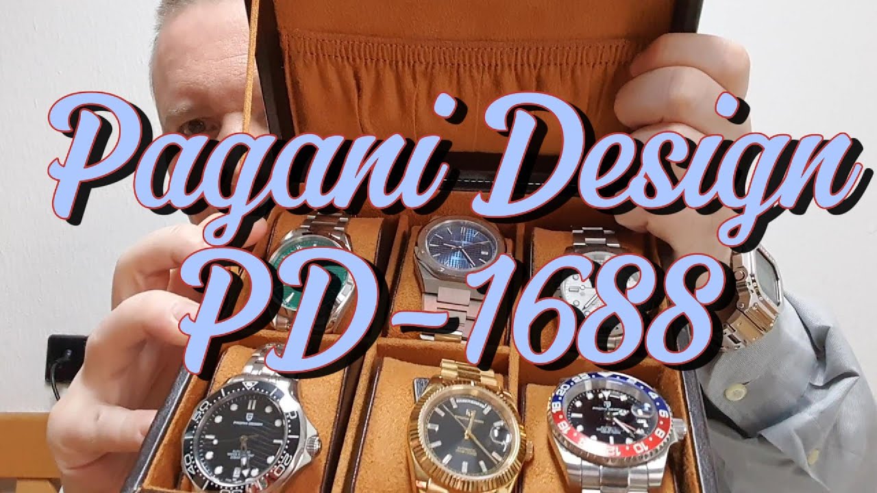 Pagani Design PD-1688 Uhr Aqua Terra 150 Hommage mit Seiko TMI NH35 Automatikwerk