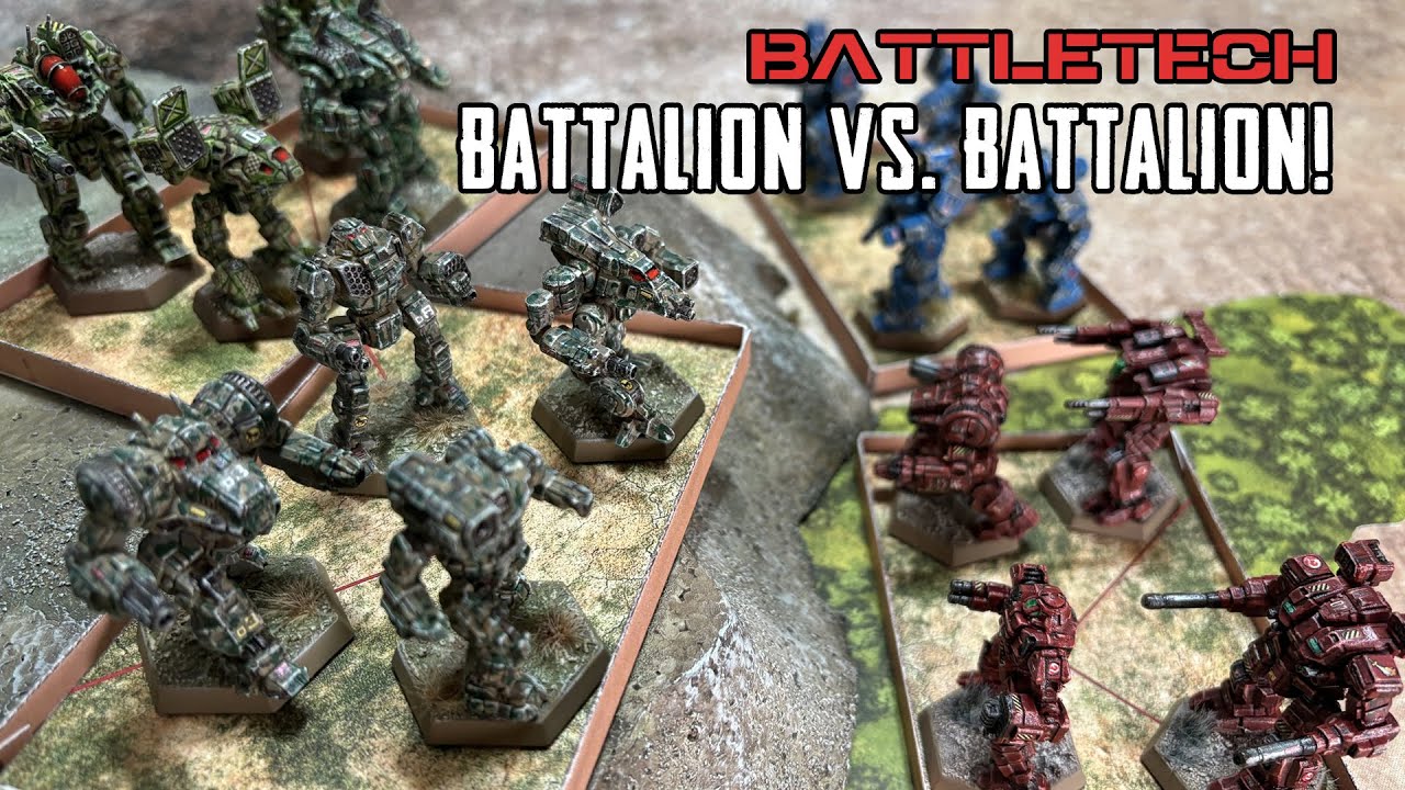 Battletech Alpha Strike and BattleForce had a baby: Strike Force!