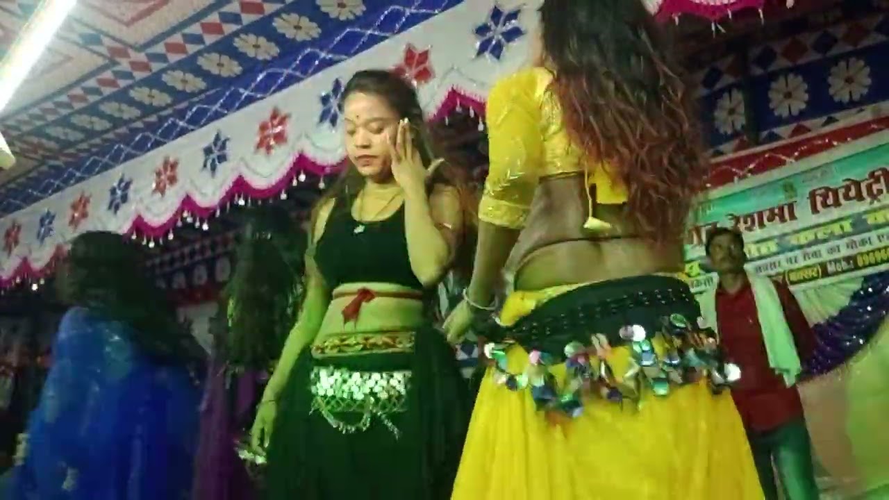 #Nach prgoram 8 6 2022 ke #new stej sho  #छोटकी धराइल बिया पुआरा के गाला में