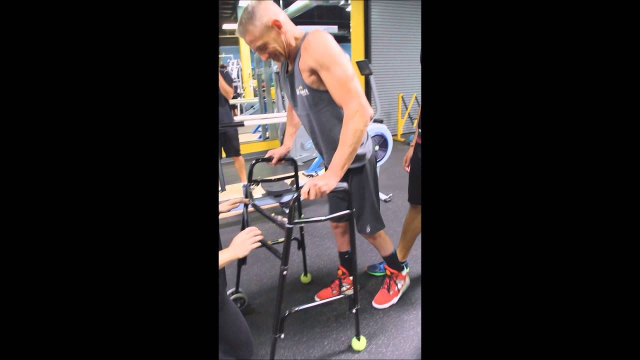 Project Walk Client Milestone - Robert Hughes T-12 Spinal Cord Injury