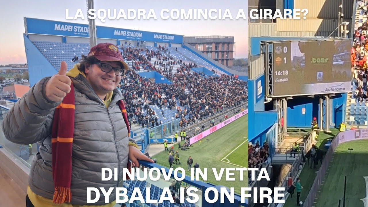 SASSUOLO-ROMA 0-1: DYBALA LA DECIDE, NIENTE VERTIGINI!😍🟡🔴 WESLEY ON FIRE🔥 PELLEGRINI-DOVBYK SORPESE🔝