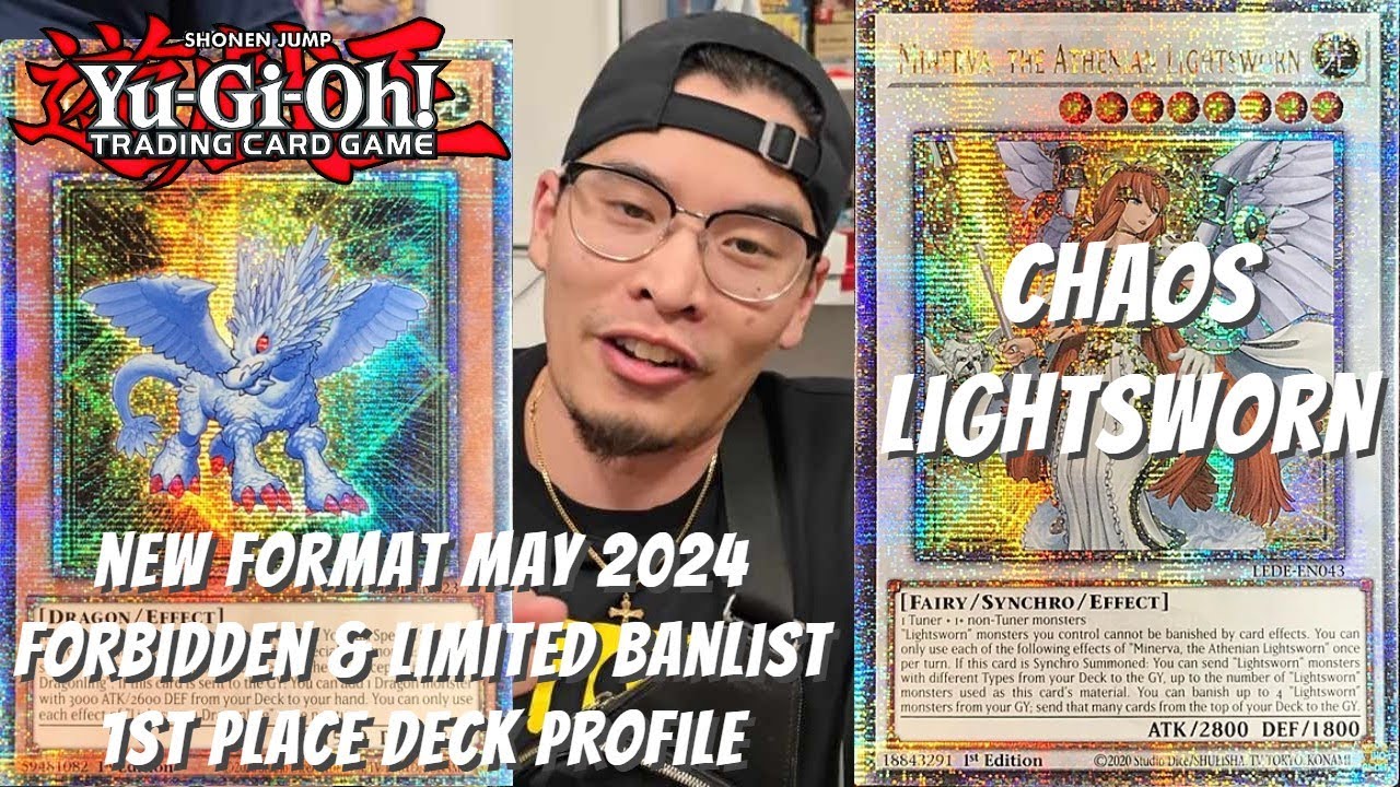 Профиль колоды за первое место в новом формате Yugioh, май 2024 г. — 60 карт Chaos Lightsworn — Д...