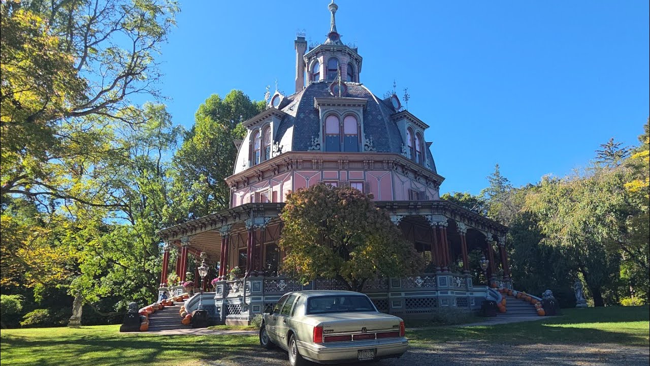 VLOG : The Armour-Stiner Octagon House, Scenic Hudson River Park, 