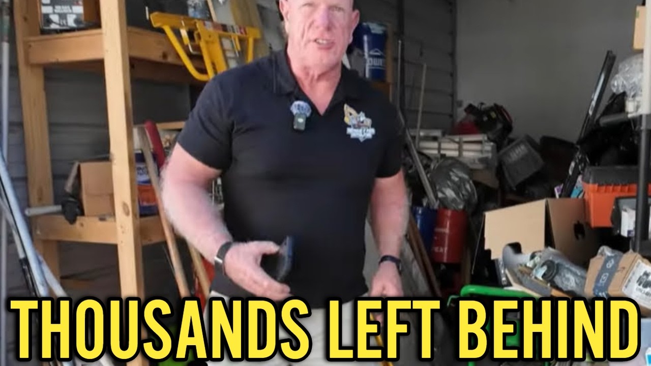 We Got A Storage Unit And Found Expensive Tools