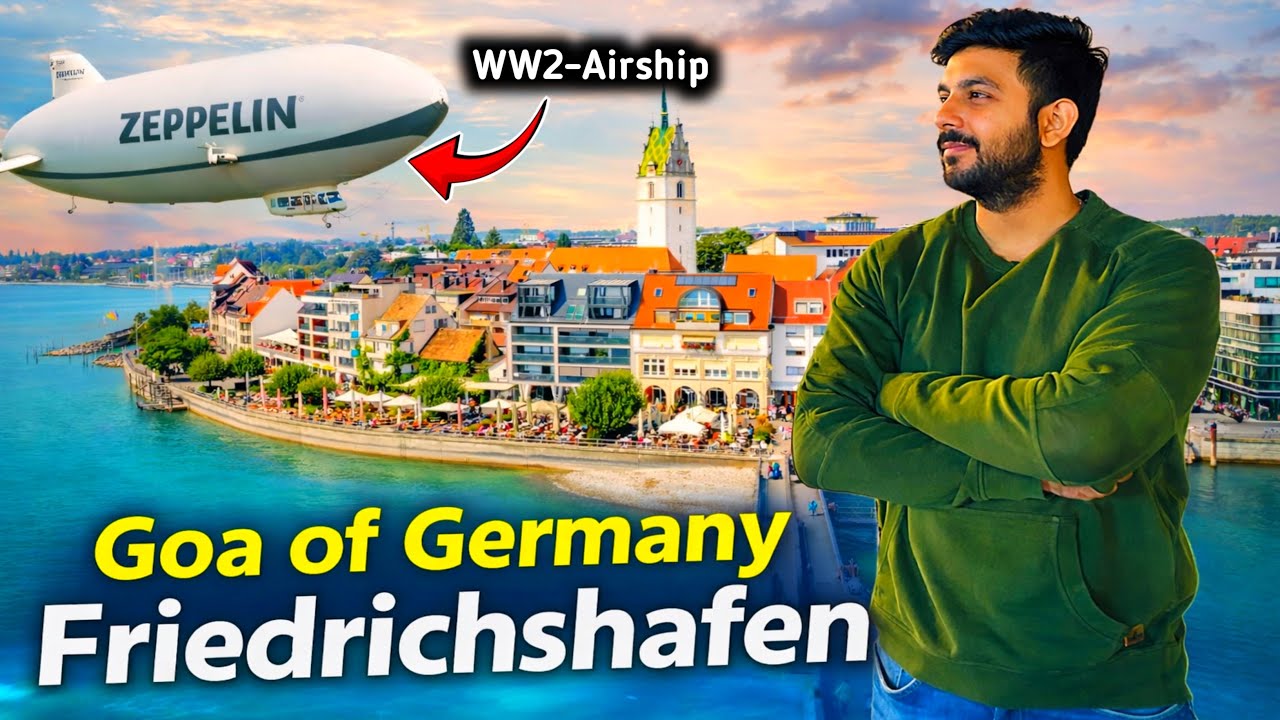 This German City Feels Almost Like Goa🇩🇪 | Living in Friedrichshafen 