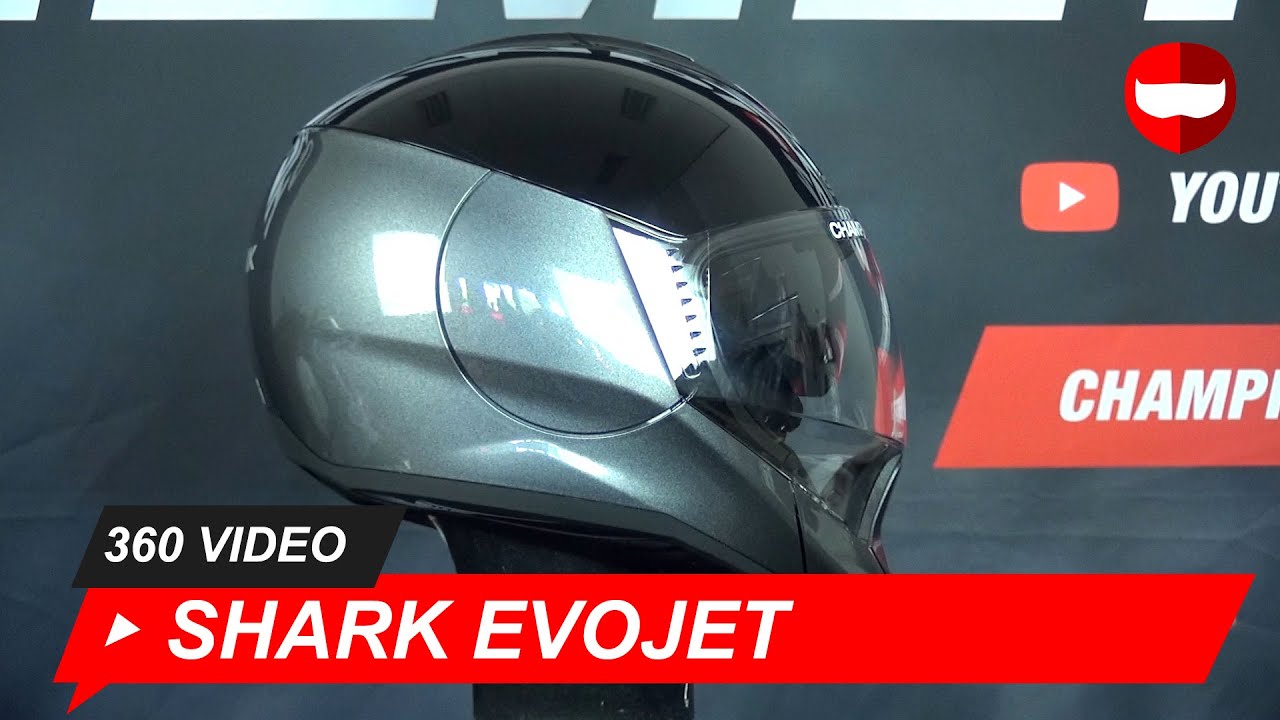 Shark EvoJet Dual Blank AKA шлем - ChampionHelmets.com