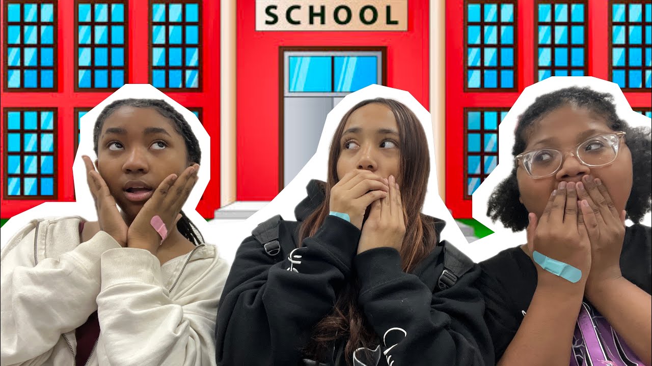 Girl get bullied for her band-Aid color (angel girly’s acting)