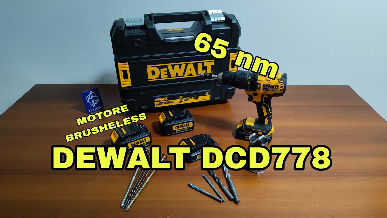 DEWALT DCD778 65nm.