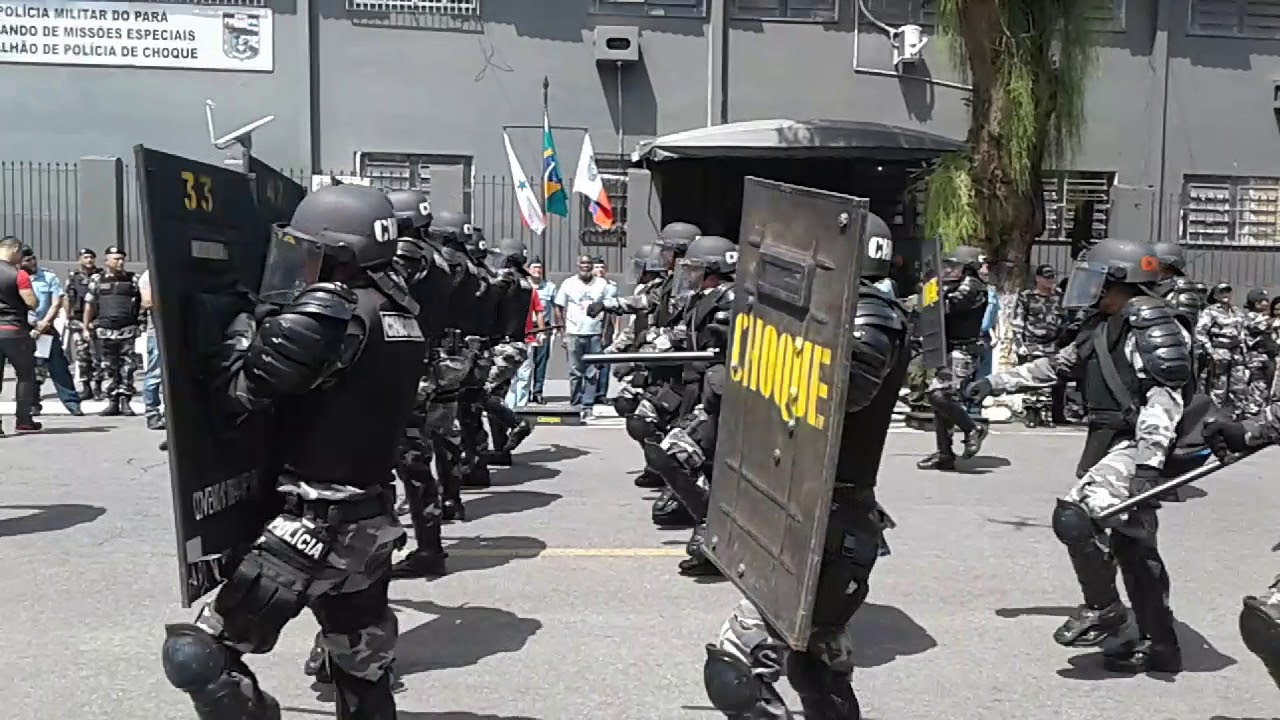 ANIVERSÁRIO DO BATALHÃO DE POLÍCIA DE CHOQUE DA PMPA, DESFILE DA TROPA