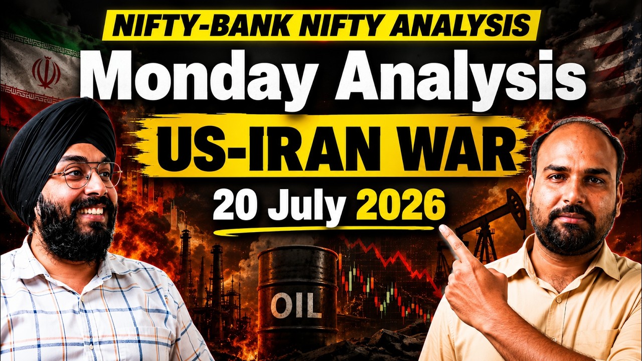 Nifty & Bank Nifty Price Action Analysis For 20 July 2026