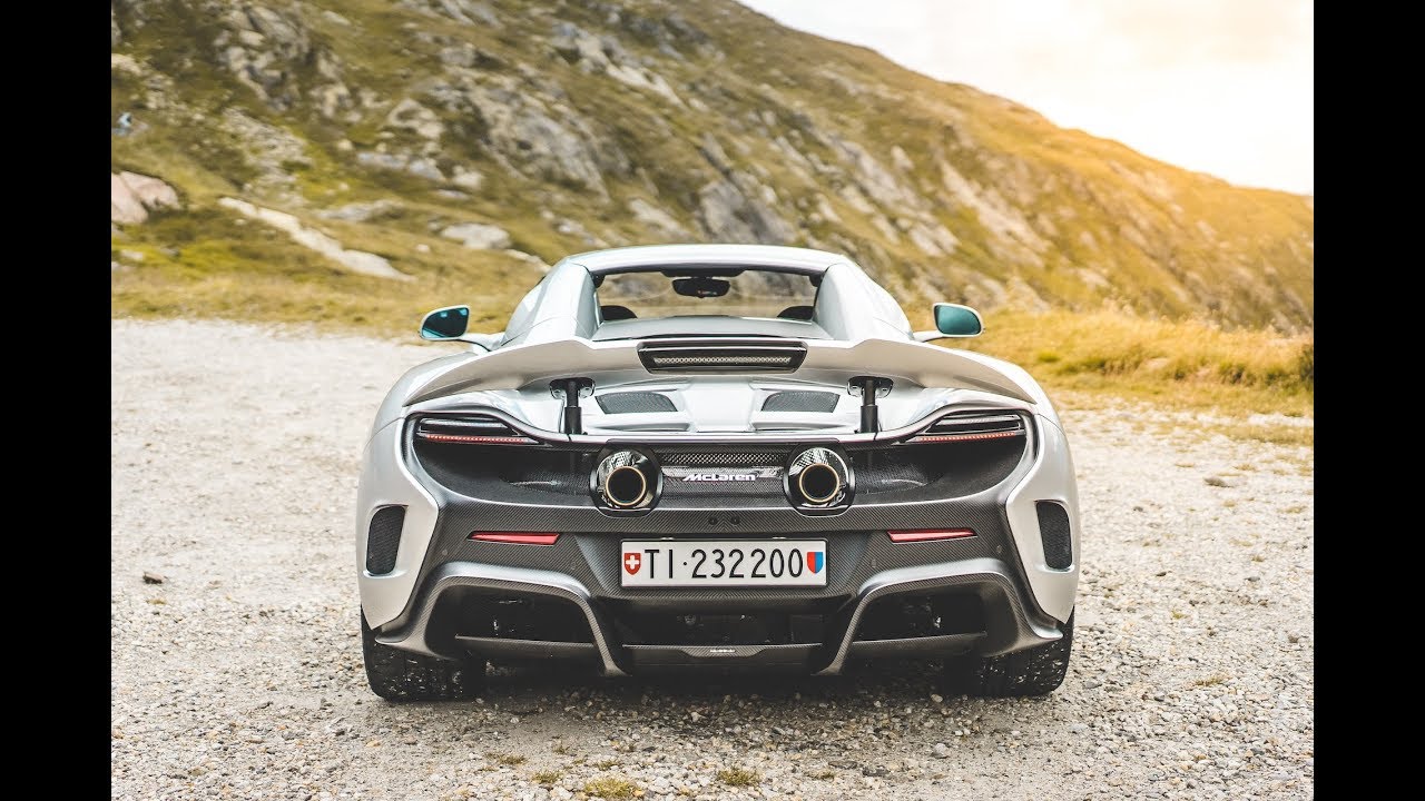 MCLAREN 675LT LOVES THE MOUNTAIN ROADS