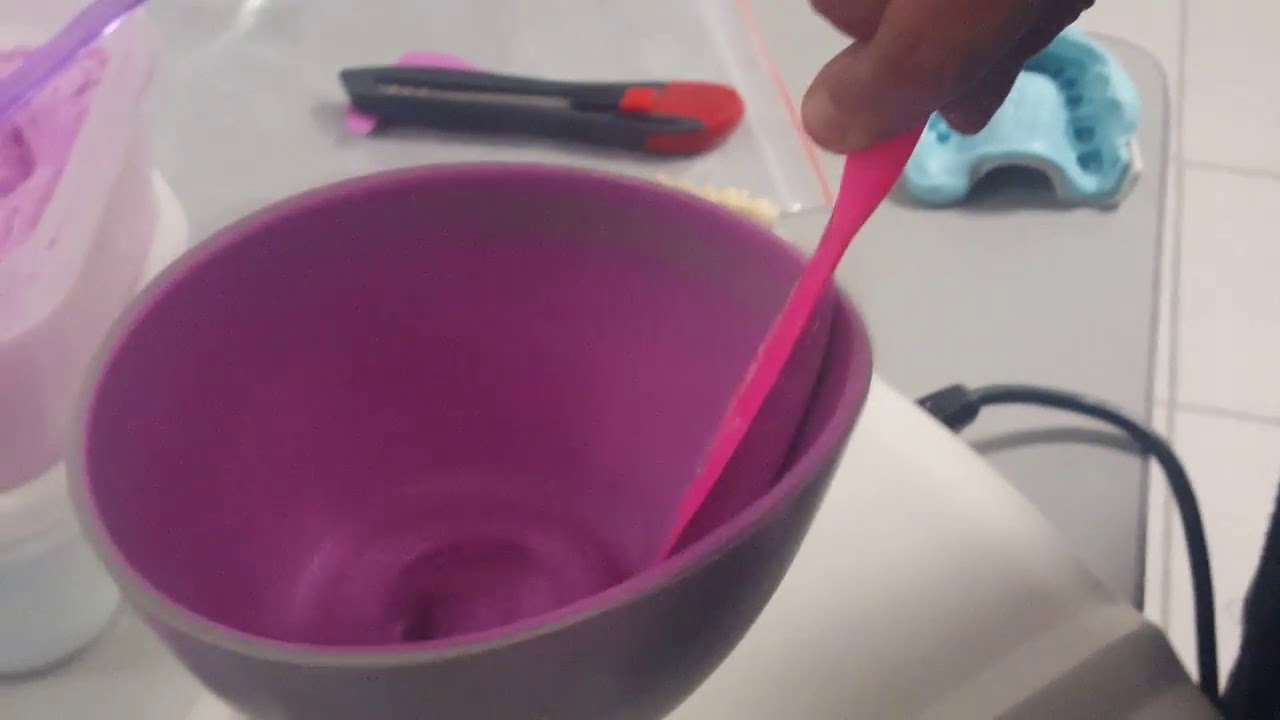 Работа с Zhermack Hydrogum