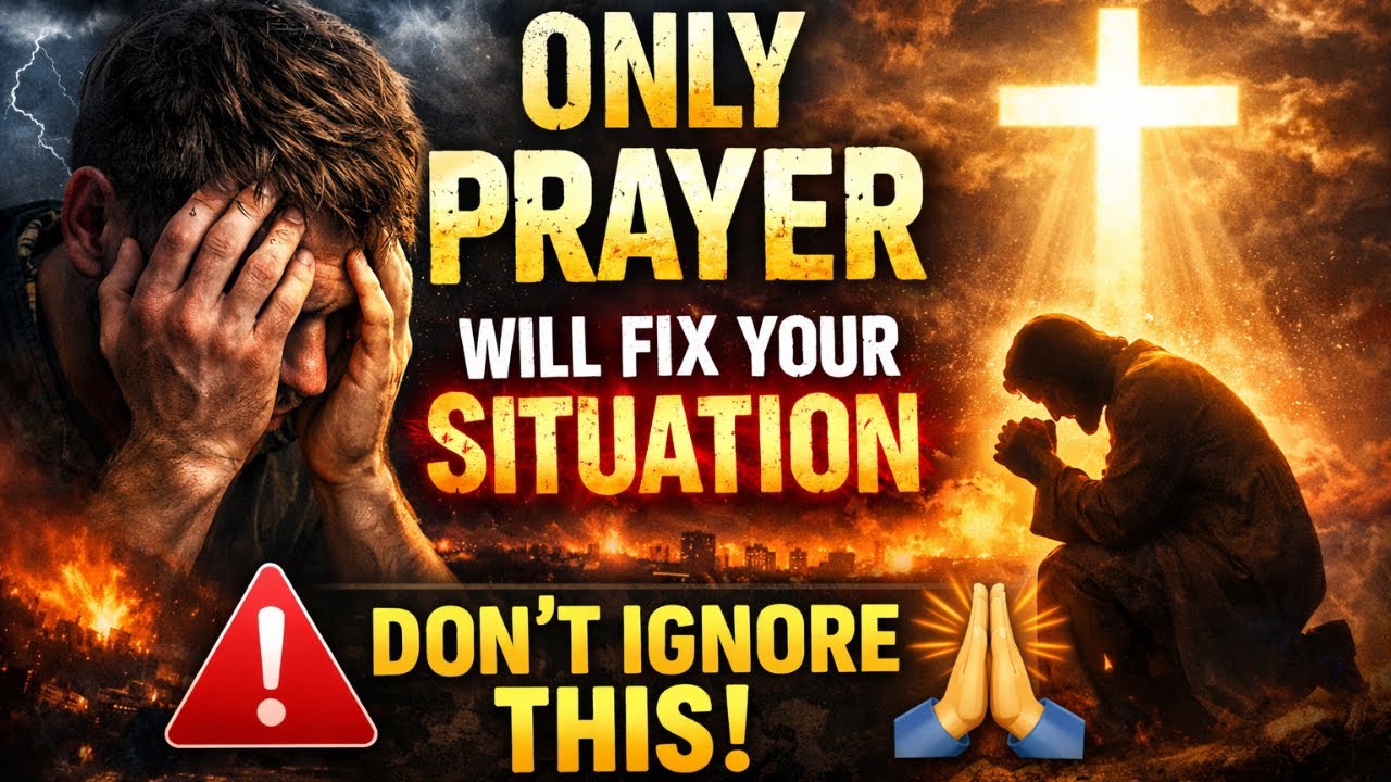 Your Situation Won't Change until You PRAY🙏
