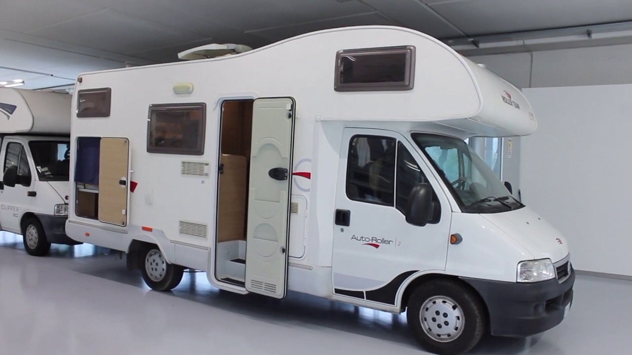 Roller Team Autoroller 2 Camper Mansardato con letti a castello usato