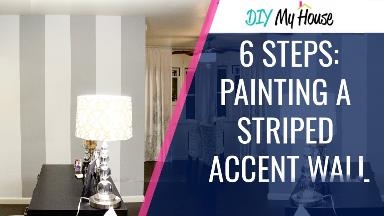 How to Paint a Striped Accent Wall