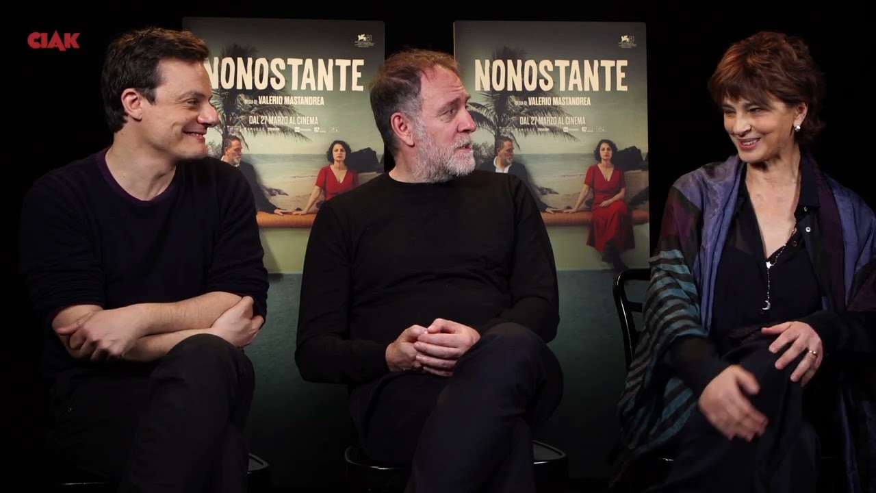 NONOSTANTE, intervista a Lino Musella, Valerio Mastandrea e Laura Morante